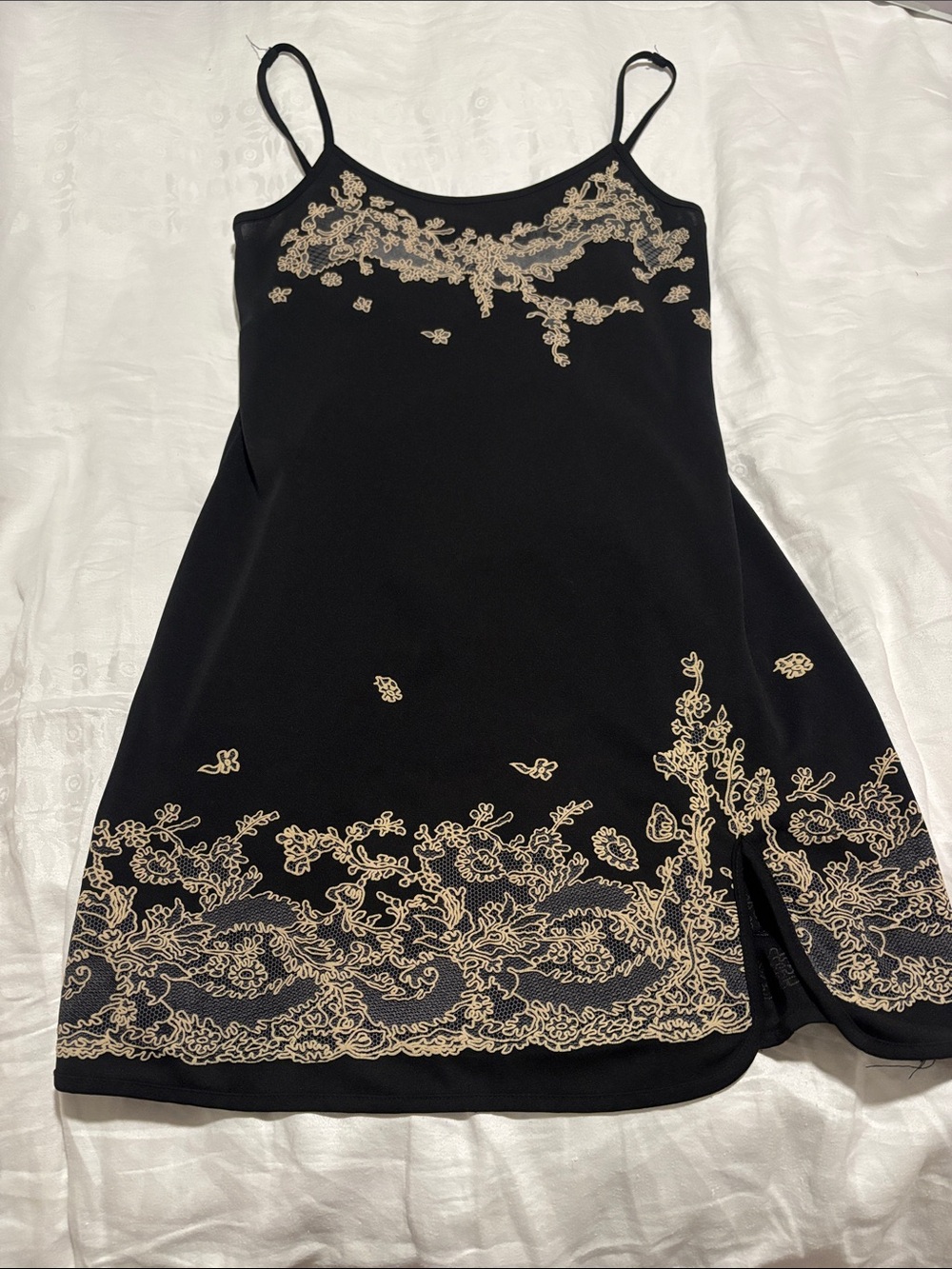 Y2K Black Dress